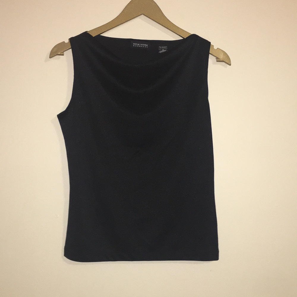 New York & Company black dress tank